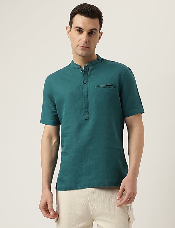 Mandarin Collar Shirt