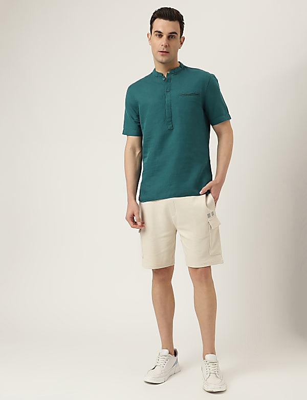 Mandarin Collar Shirt
