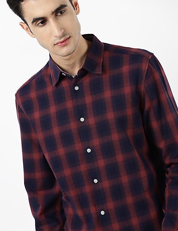 Ombre Checks Shirt