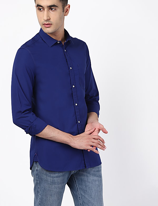 Poplin Solid Shirt