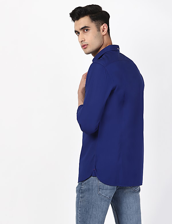 Poplin Solid Shirt