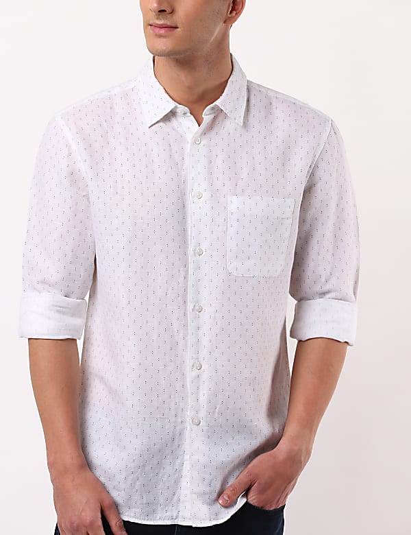 Linen Printed Shirt