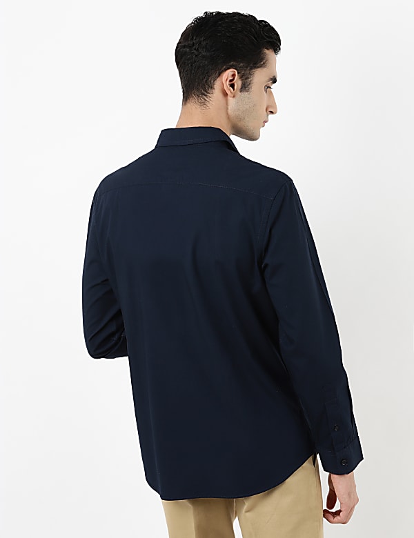 Pure Cotton Soft Touch Solid Shirt