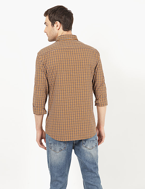Pure Cotton Check Shirt