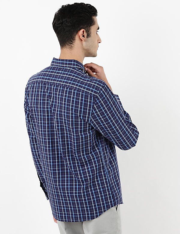Pure Cotton Check Shirt