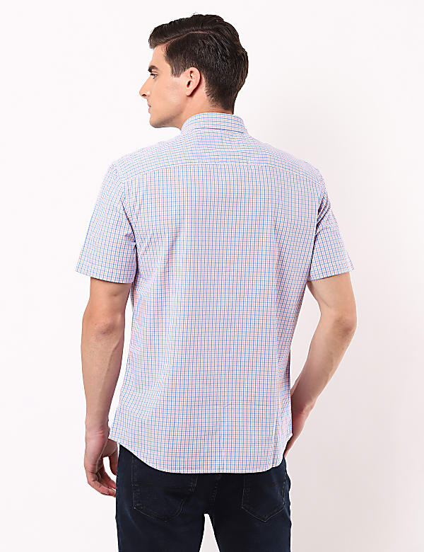 Buy Pure Cotton Short Sleeve Shirt at Marks Spencer