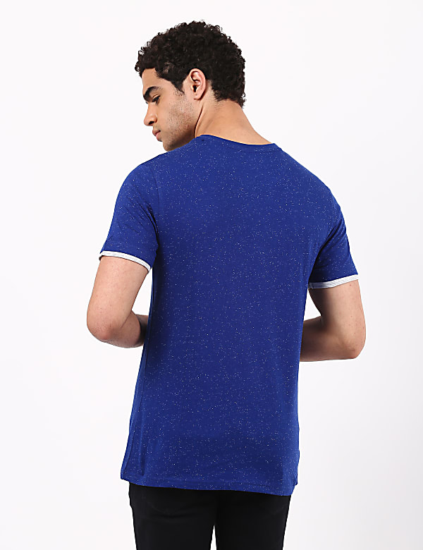 Plain Amber V Neck T-Shirt