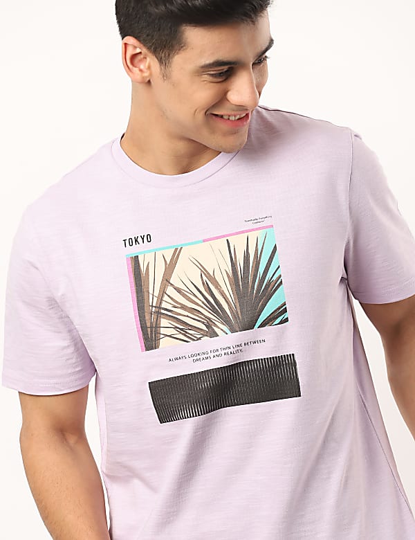 Pure Cotton Printed T-Shirt