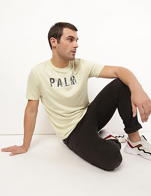 Striped Round Neck T-shirt