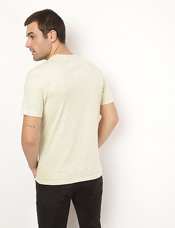Striped Round Neck T-shirt