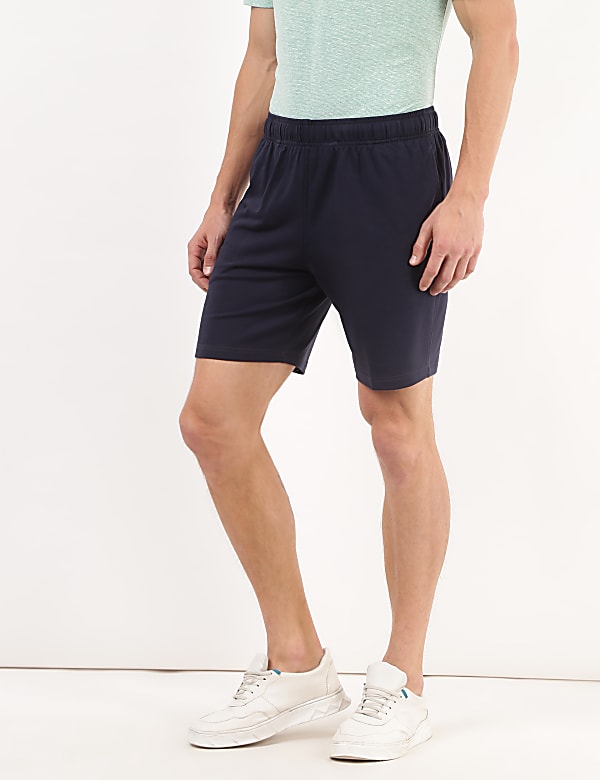 Cotton Mix Plain Regular Fit Short