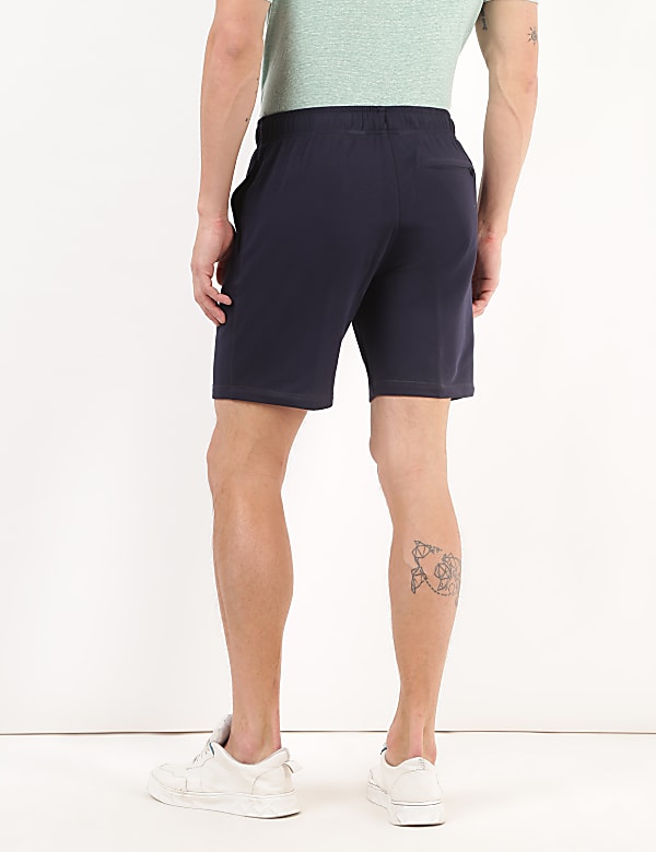 Cotton Mix Plain Regular Fit Short