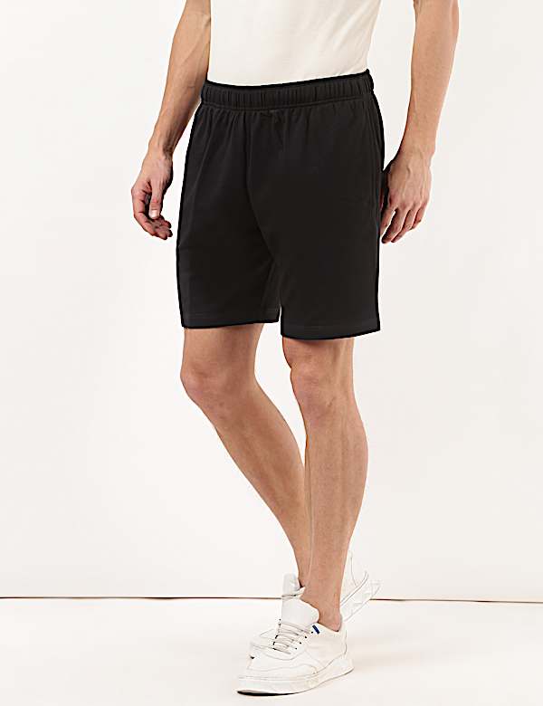 Cotton Mix Plain Regular Fit Short