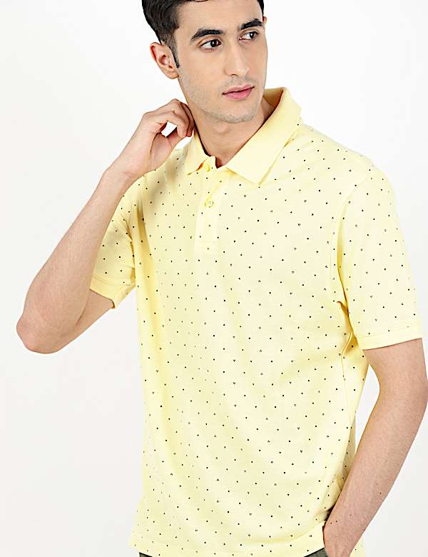 Printed Polo T-Shirt
