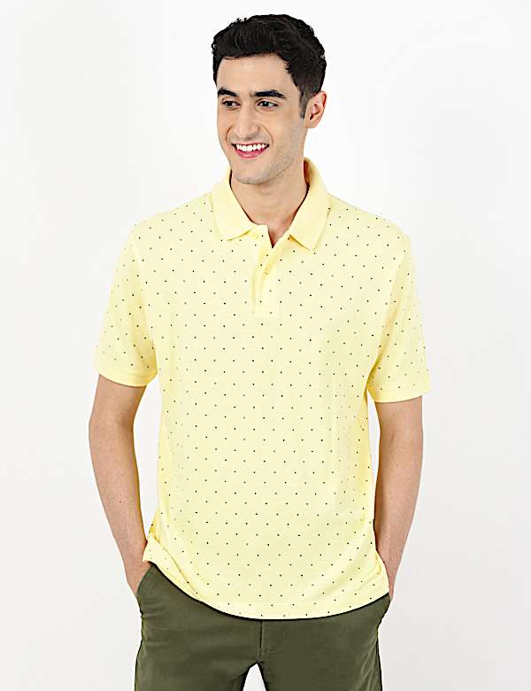 Printed Polo T-Shirt