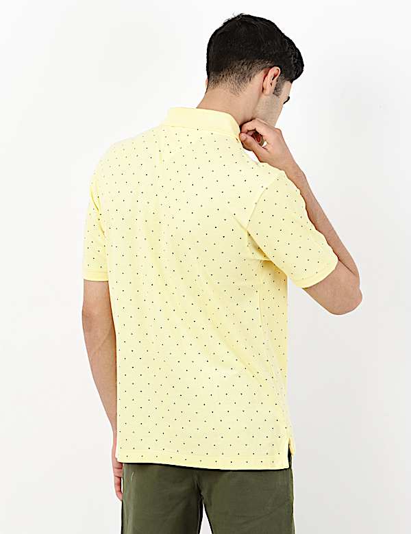 Printed Polo T-Shirt