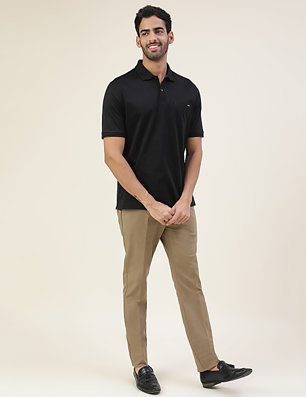 Premium Autograph  Jacquard Collar Polo