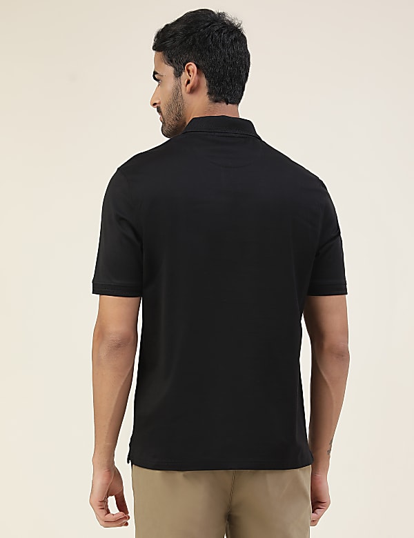 Premium Autograph  Jacquard Collar Polo