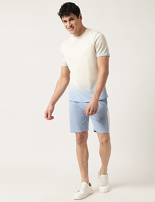 Pure Cotton Plain Regular Fit Shorts