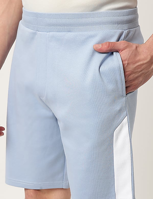Pure Cotton Plain Regular Fit Shorts