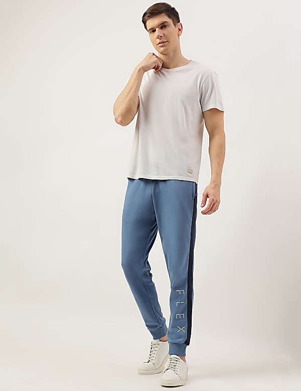 Pure Cotton Printed Joggers