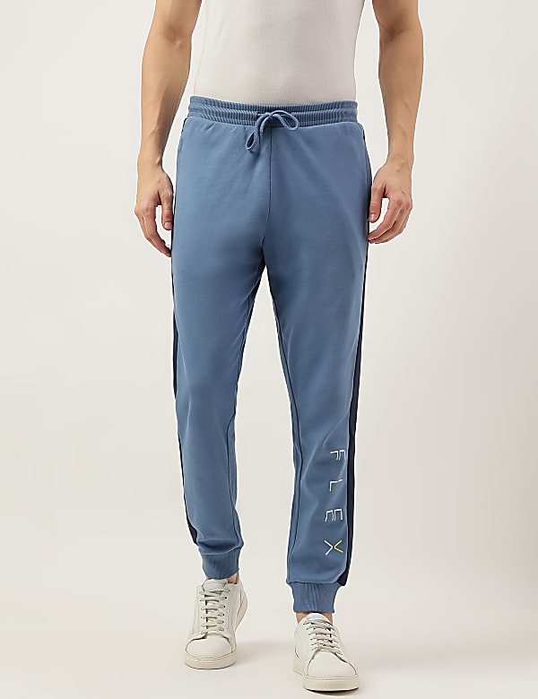 Pure Cotton Printed Joggers