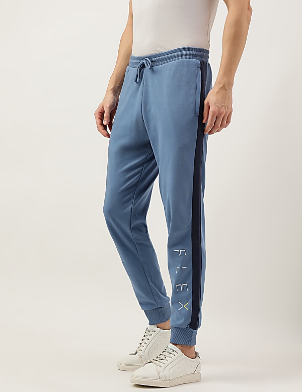 Pure Cotton Printed Joggers