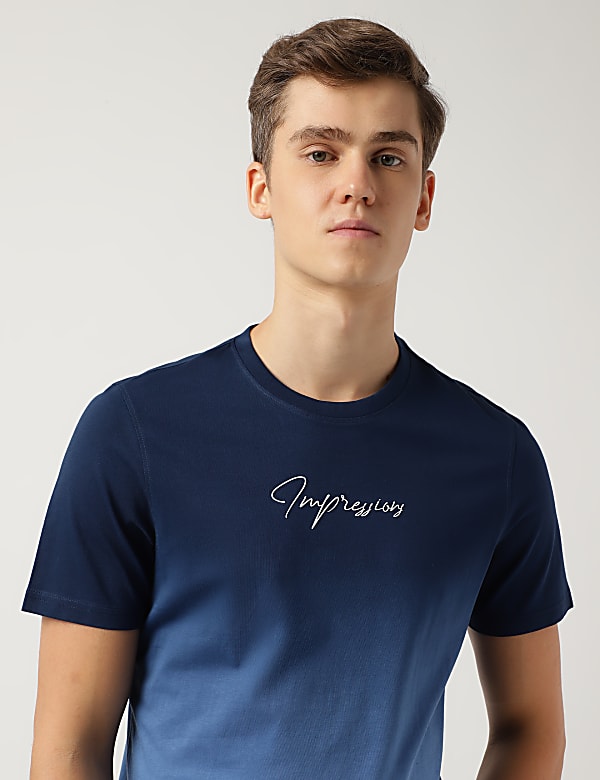 Pure Cotton Ombre T-Shirt