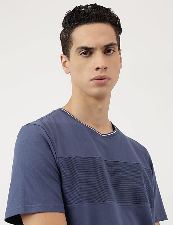 Pure Cotton Round Neck T-Shirt