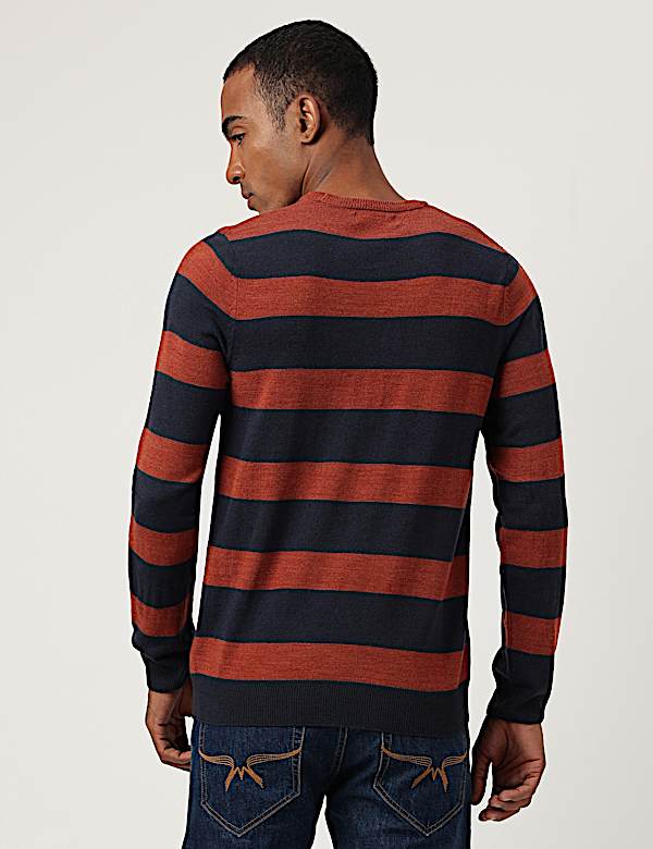 Striped Round Neck Jumper