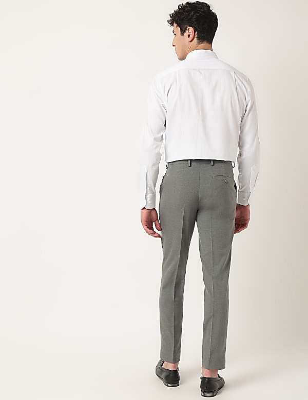 Plain Slim Fit Trouser