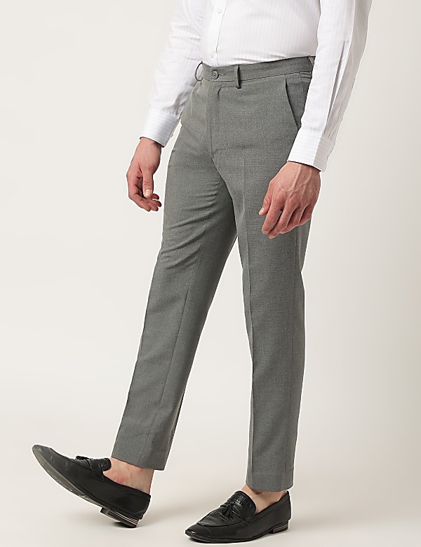 Plain Slim Fit Trouser