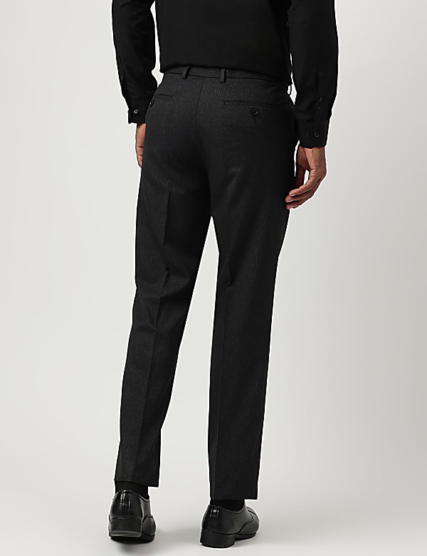 Regular Fit Striped Trousers
