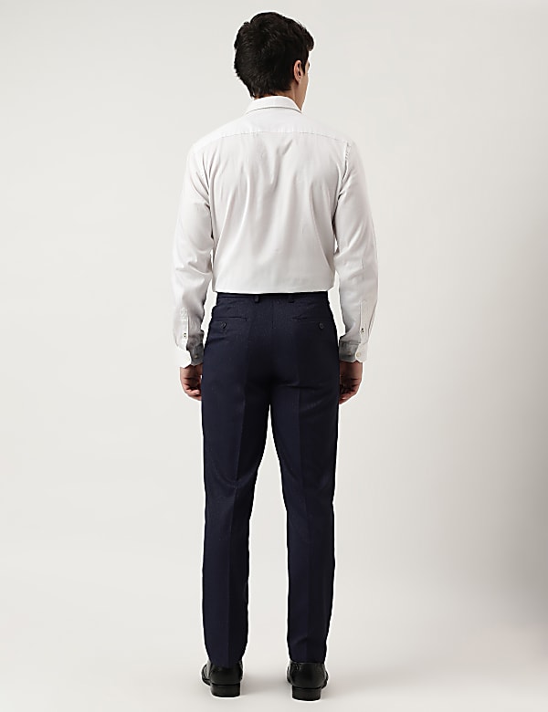 Regular Fit Striped Trousers