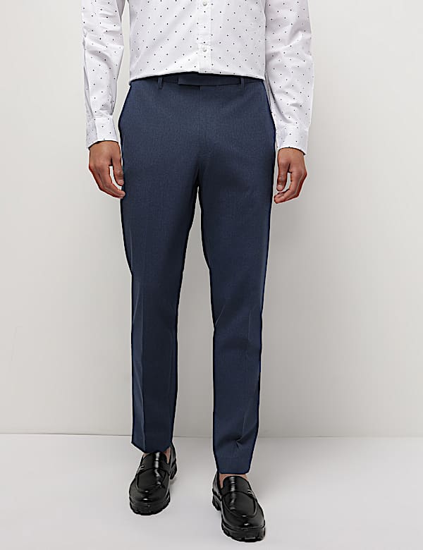 Mid Waist Slim Fit Trousers