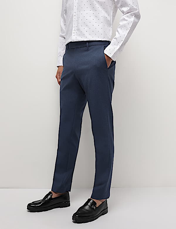Mid Waist Slim Fit Trousers