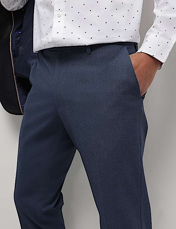 Mid Waist Slim Fit Trousers