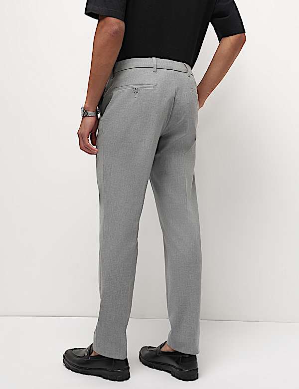 Mid Waist Slim Fit Trousers