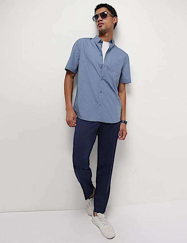 Mid Waist Slim Fit Trousers