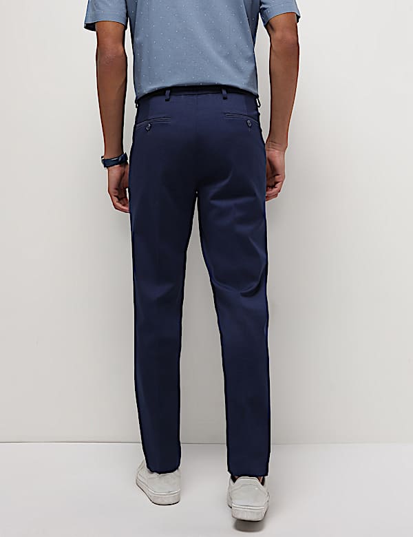 Mid Waist Slim Fit Trousers