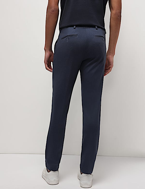 Mid Waist Slim Fit Trousers
