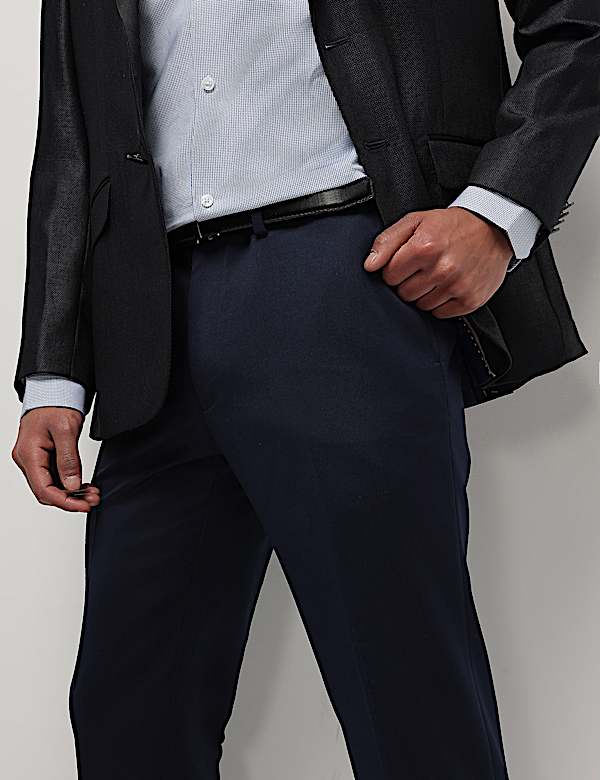 Mid Waist Slim Fit Trousers