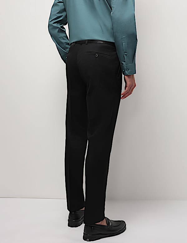 Mid Waist Slim Fit Trousers