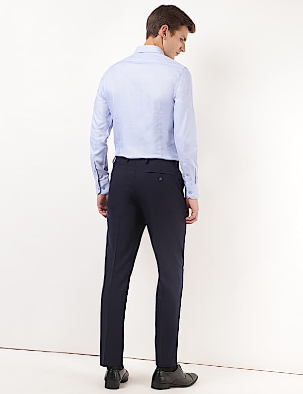 Plain Regular Fit Trousers