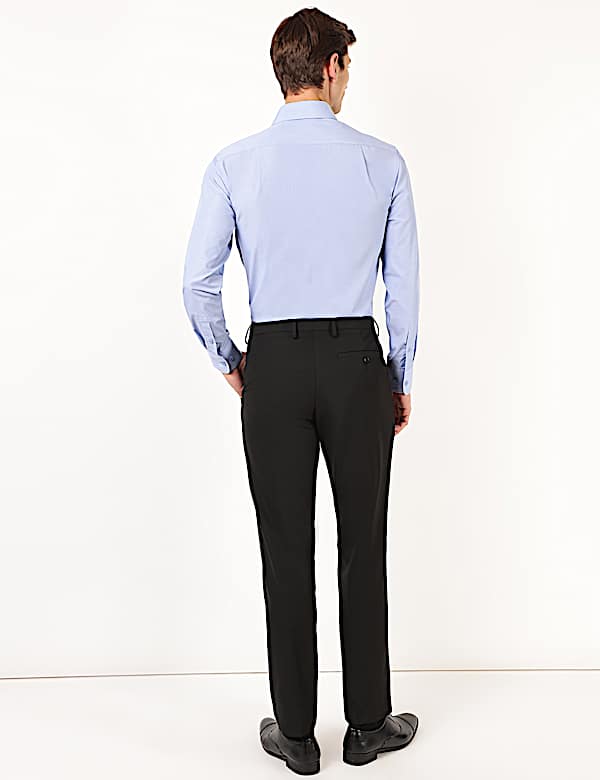 Plain Regular Fit Trousers