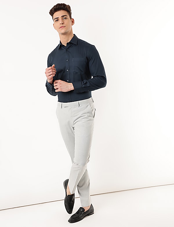 Slim Fit Stretch Trousers