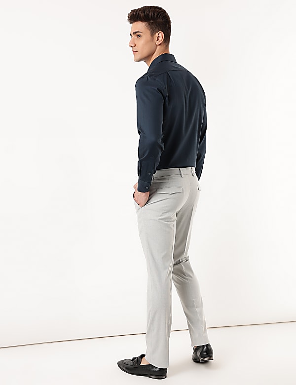 Slim Fit Stretch Trousers