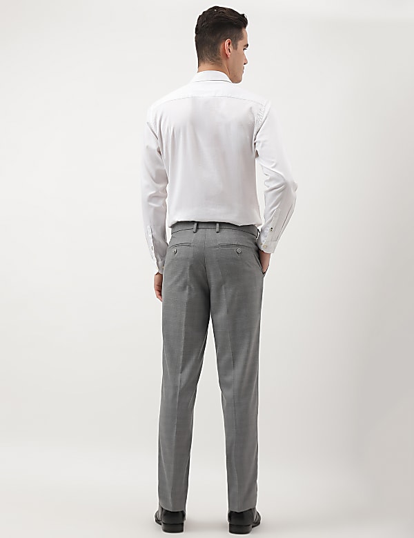 Checks Slim Fit Trousers