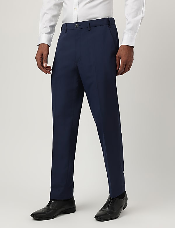Regular Fit Checked Trousers
