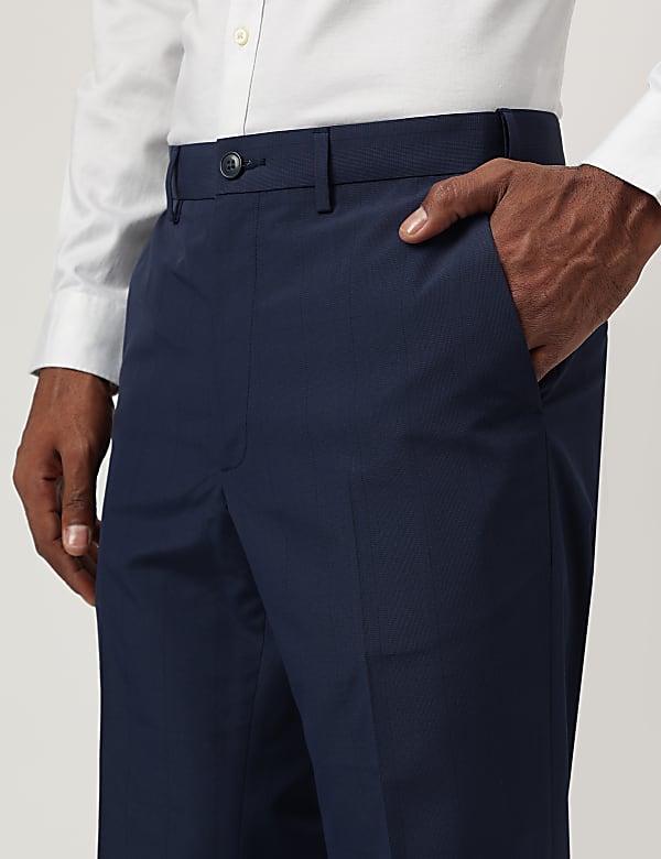 Regular Fit Checked Trousers